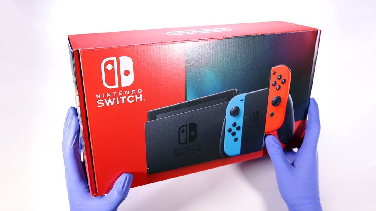New Nintendo Switch Unboxing - ASMR