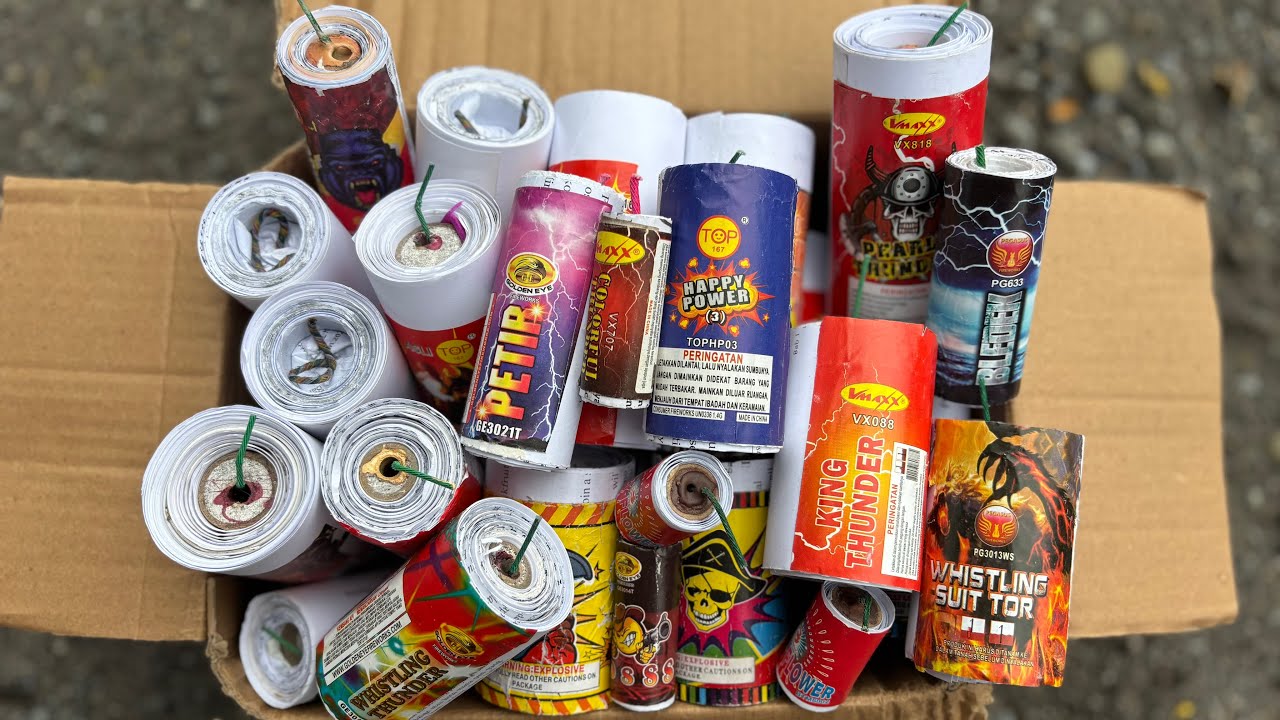 NGABUBURIT NYUMET MERCON BUNTELAN KERTAS DARI KECIL SAMPAI JUMBO