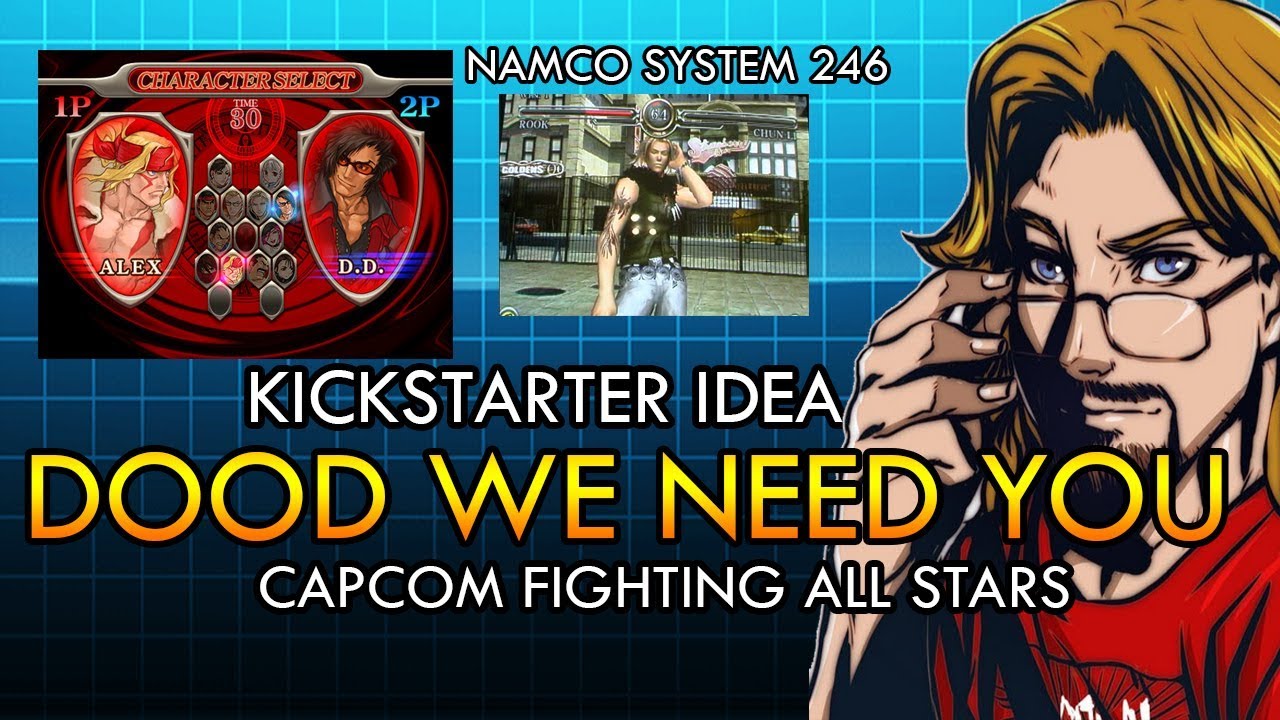 Capcom Fighting All Stars : Recover The Lost Pieces & Kickstarter?