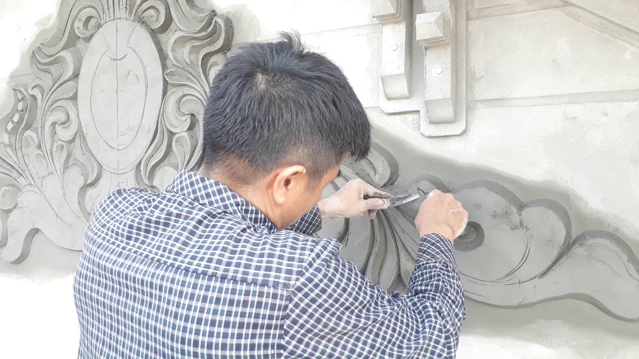 XEM THỢ  ĐẮP PHÙ ĐIÊU  MẶT NGỌC ĐẸP NHẤT NĂM 2018