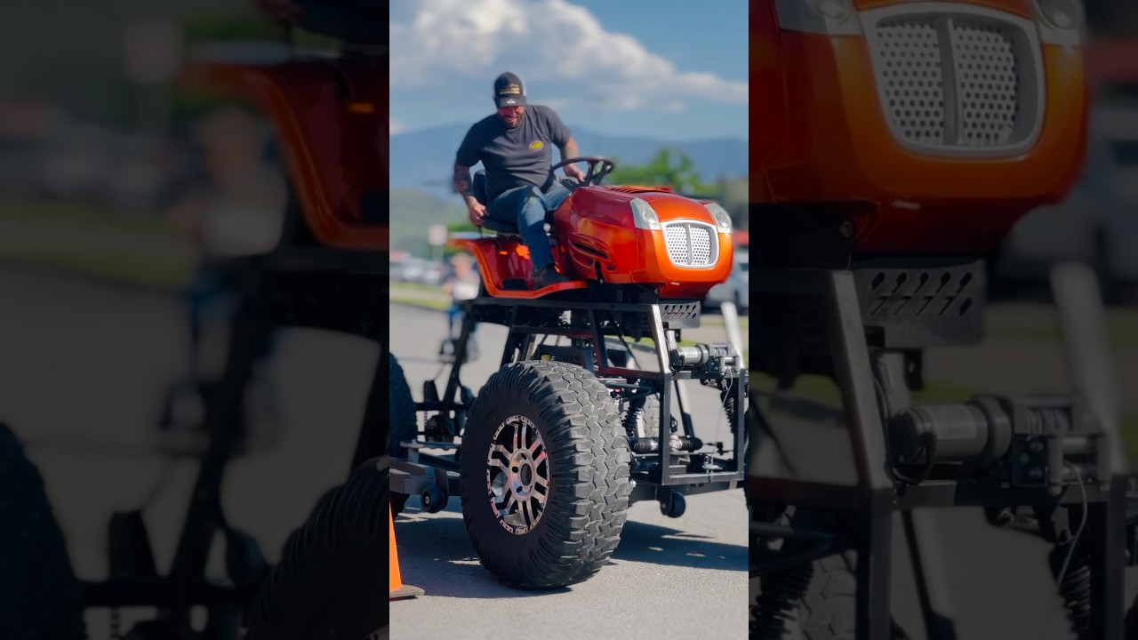 It works!  🤩💥#viral #mower #monster #money