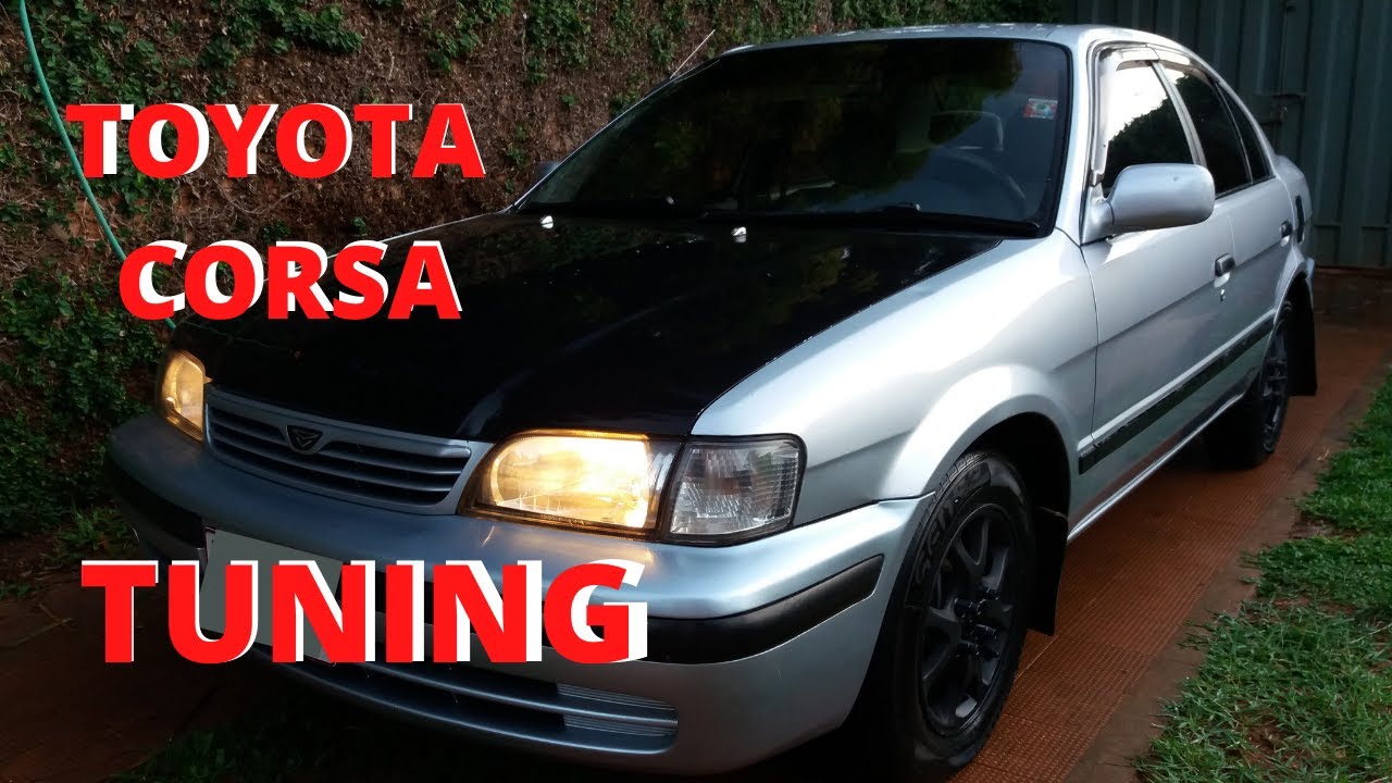 TOYOTA CORSA 98 TUNING🔴 MOTOR 1.300🚩 CAJA AUTOMATICO 🚩REVIEW🚩REVISION