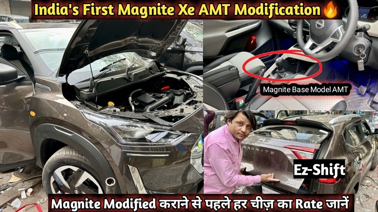 ✅ India's First Magnite Xe Amt Modification✅ Magnite base model Amt✅ Magnite modified✅Magnite Xe amt