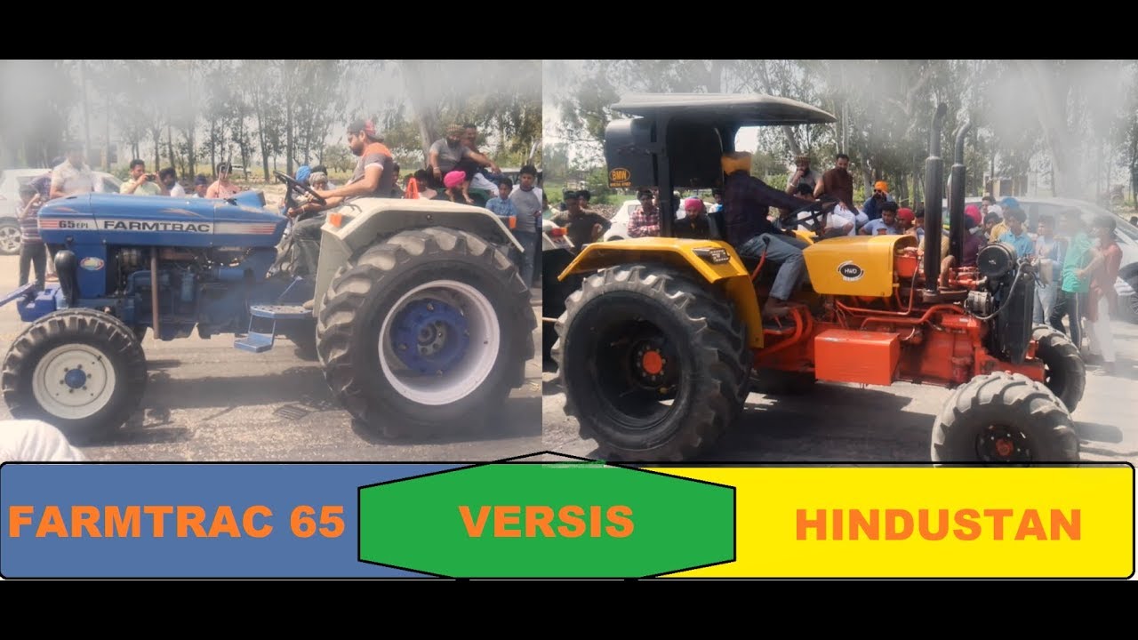 Farmtrac 65 EPI with Hindustan ट्रैक्टर टोचन👌👌👍