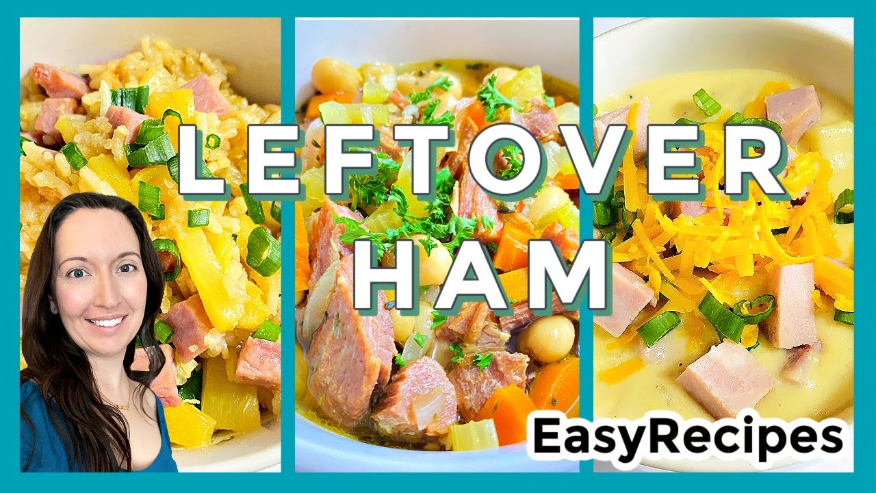 4 Leftover HAM Recipe Ideas | Cheap and Easy Meals to Make at Home | Love Served Daily