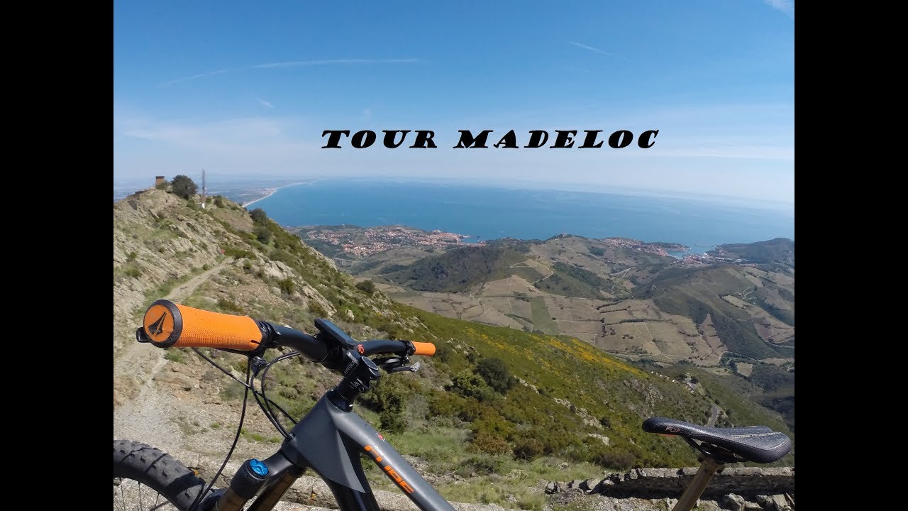 VTT Collioure/ tour Madeloc / Port Vendres/ Paullile 2019