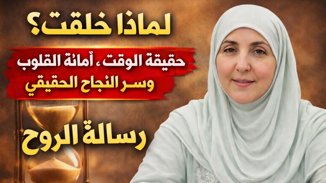 لماذا خُلِقت؟ حقيقة الوقت، أمانة القلوب، وسرّ النجاح الحقيقي | رسالة تهزّ الروح\Dr. Haifaa Younis