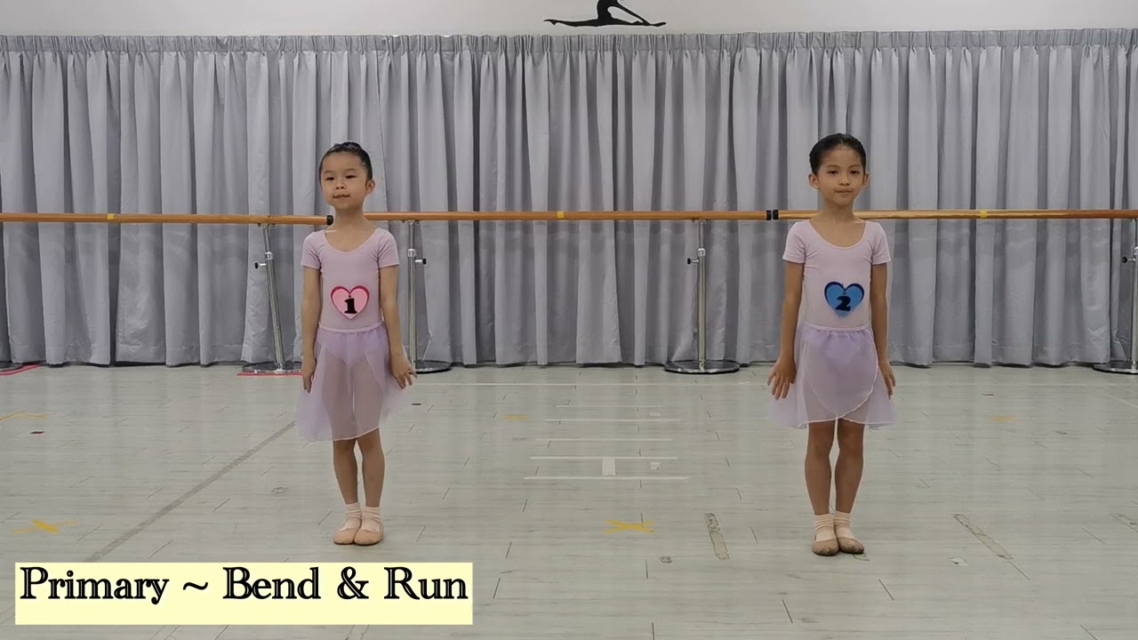 RAD Ballet, Primary in Dance, Bend & Run 