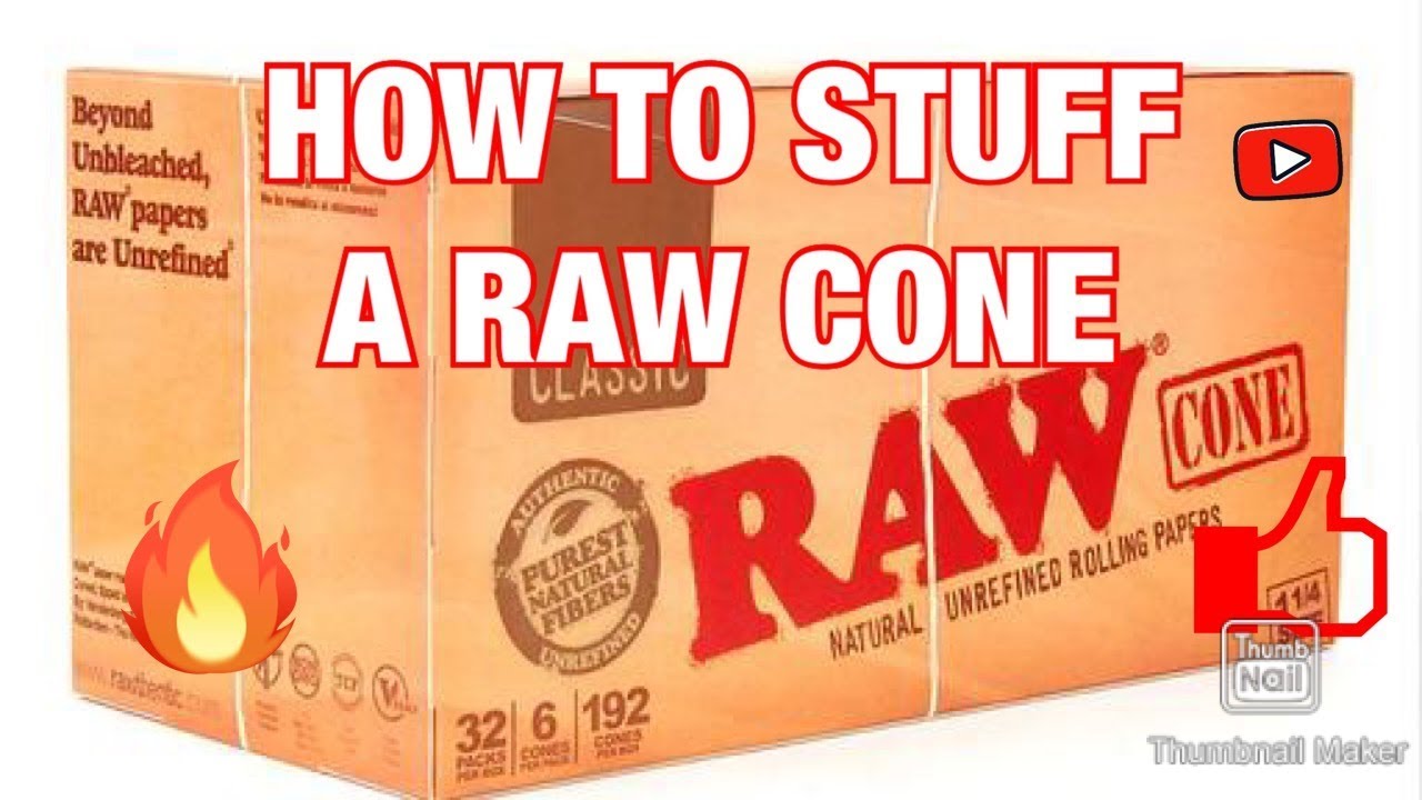 HOW TO PACK A RAW CONE