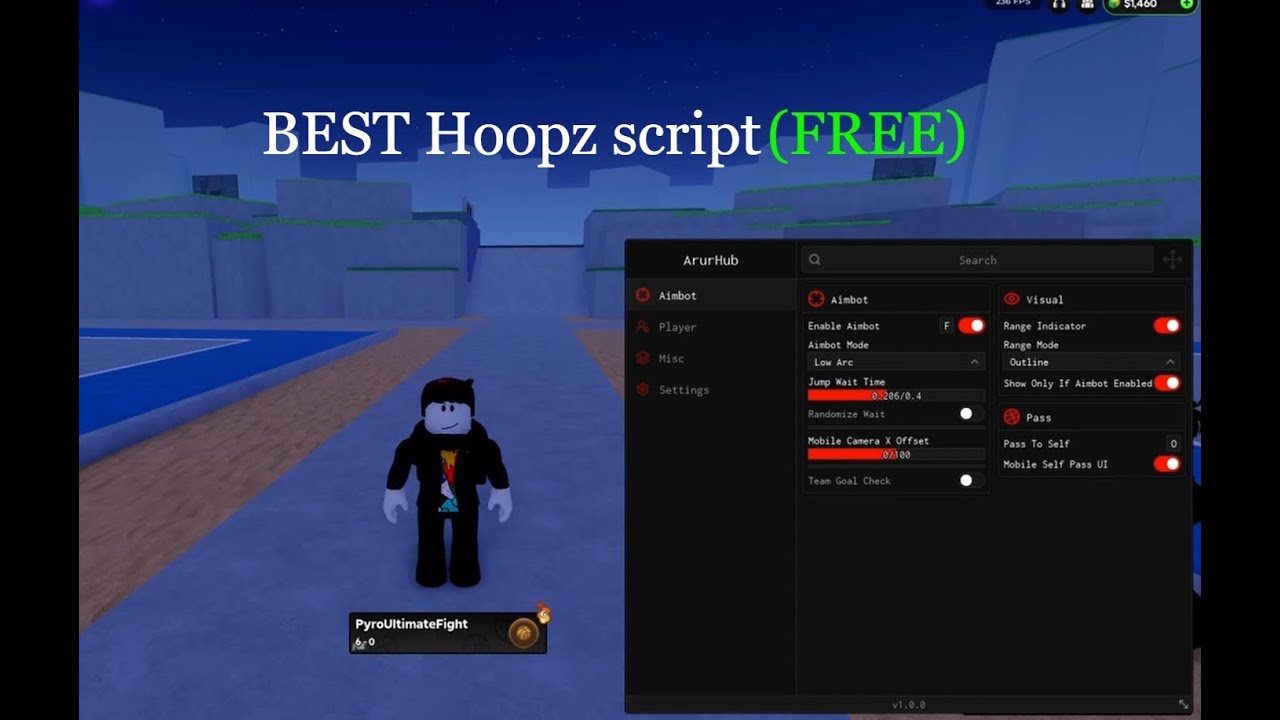 (FREE) NEW OP HOOPZ SCRIPT | AIMBOT + ANTI-TRAVEL + CRAZY MAG! UPDATED (2025)