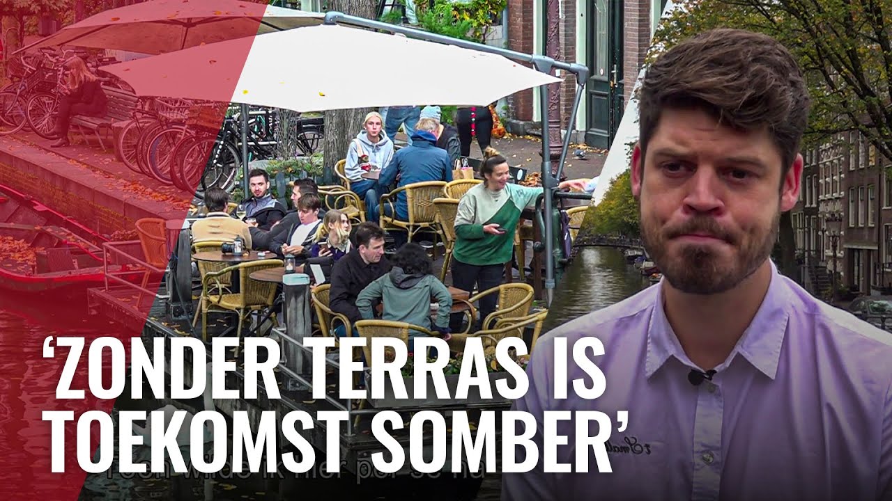 Terrassteiger Jordanees café moet na jaren gedogen weg