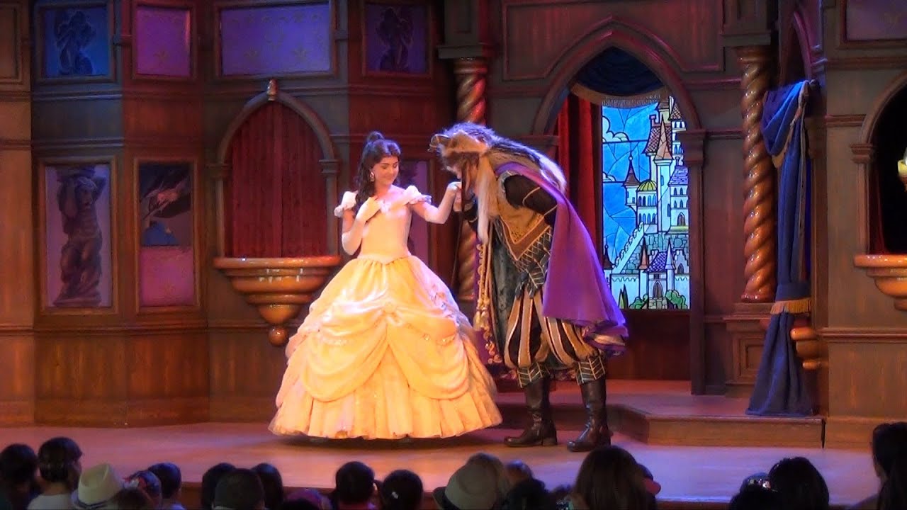 Beauty and the Beast at Disneyland Fantasy Faire Royal Theater - FULL SHOW, Disneyland