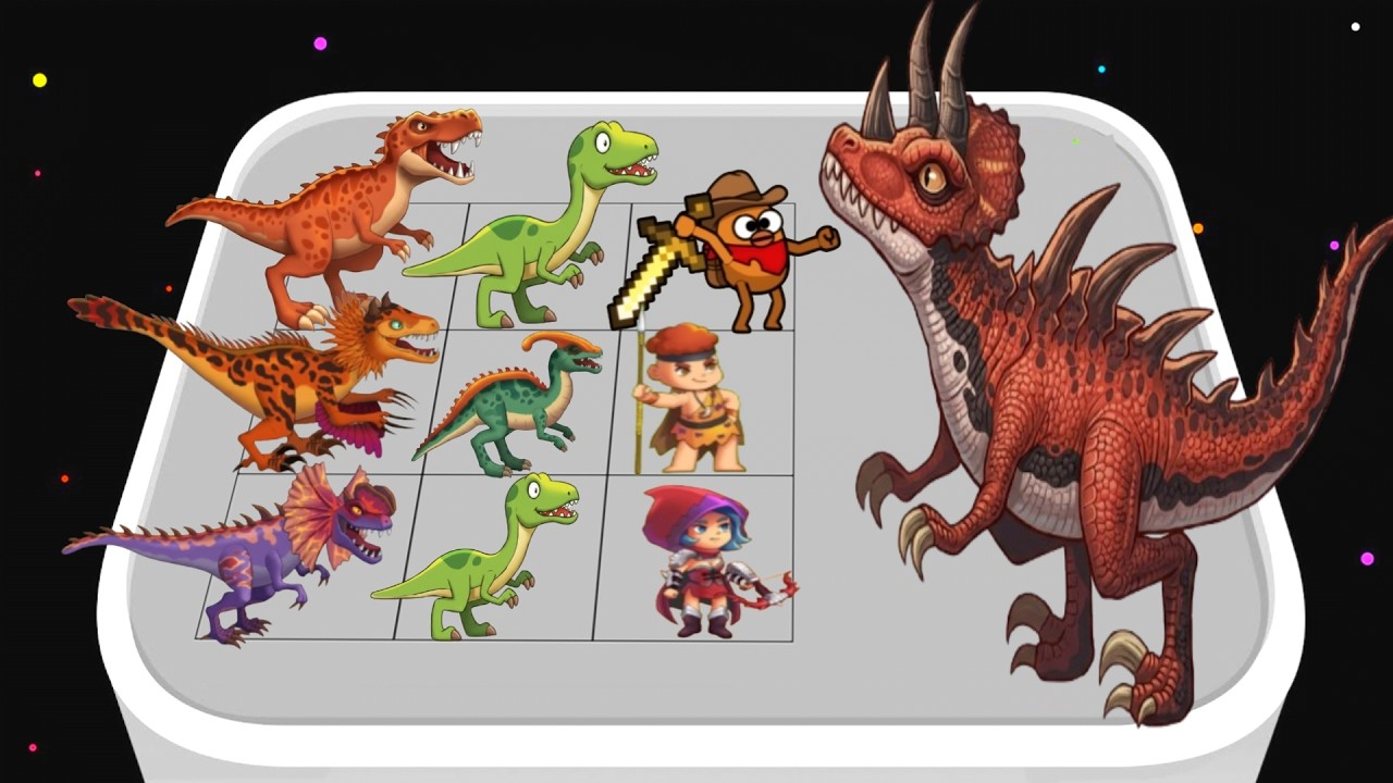 Merge Master Dinosaur  Battle - Monster Dinosaur Evolution 3D