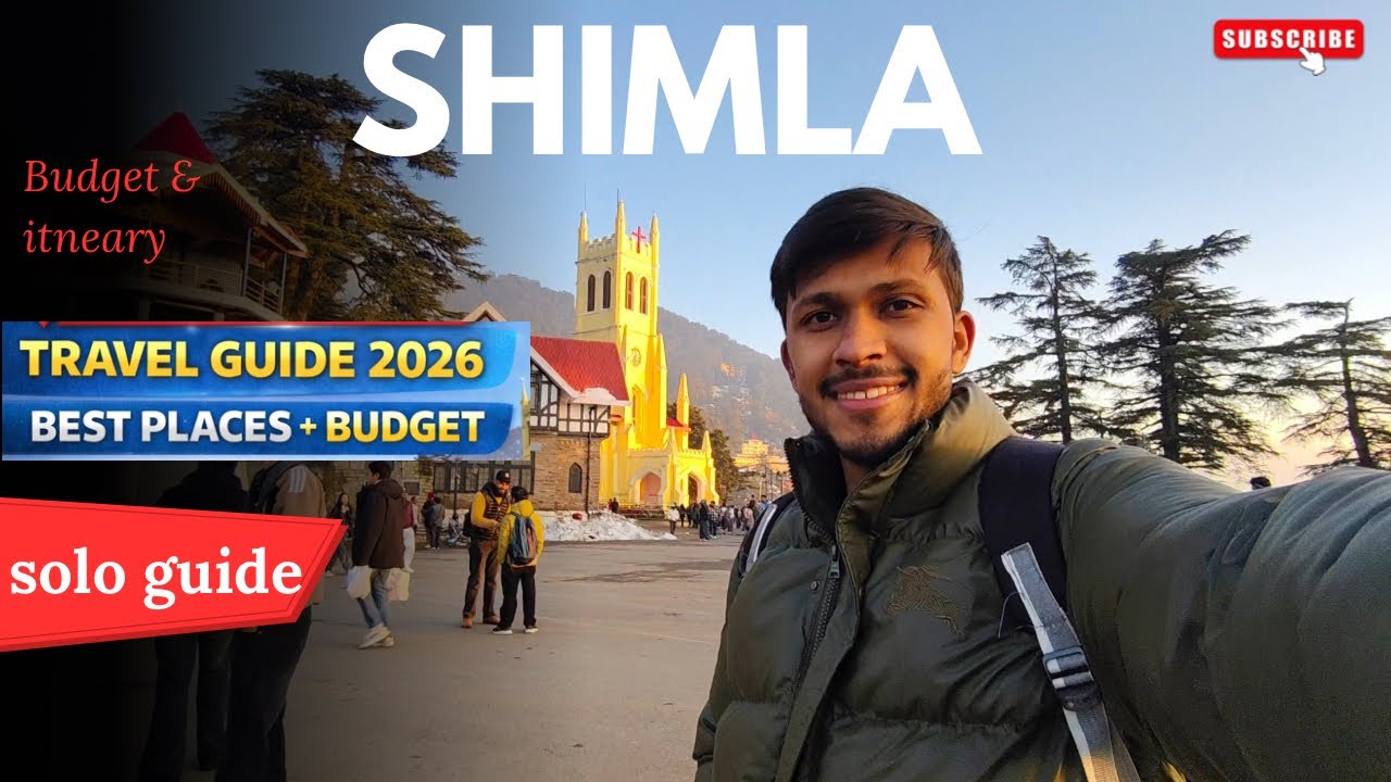 Shimla Travel Guide 2026 🏔️ Top Places To Visit In Shimla | Budget Trip & Full Vlog
