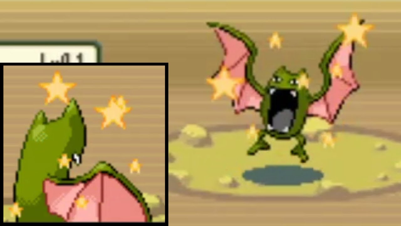 LIVE! Shiny Golbat after 6664 REs!!! Pokemon FireRed and LeafGreen