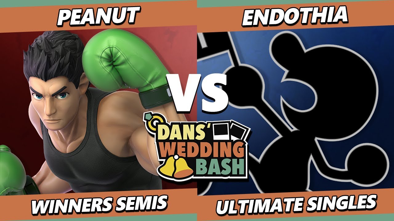Dan's Wedding Bash! TOP 8 - Peanut (Little Mac) Vs. Endothia (Game & Watch) Smash Ultimate - SSBU