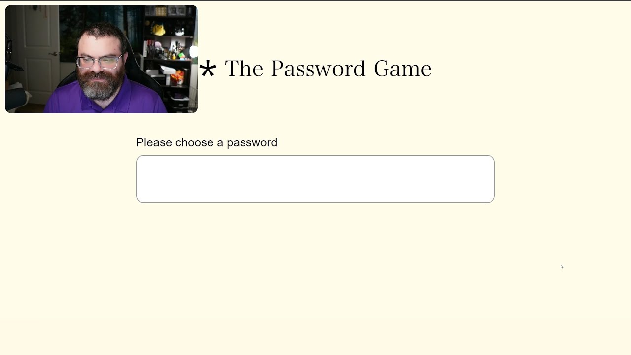 The Password Game