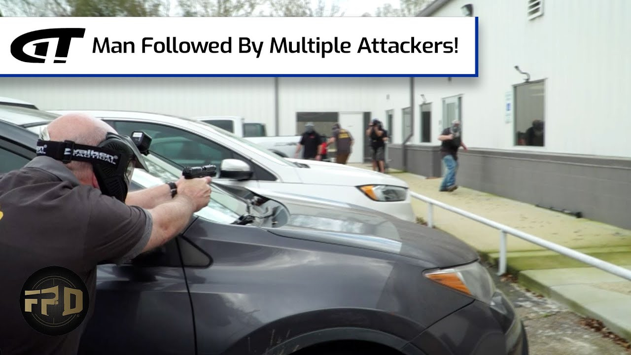 Man Followed By Multiple Attackers! | First Person Defender