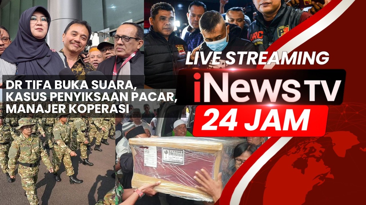 🔴LIVE STREAMING INEWS TV 24 JAM