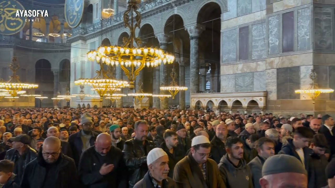 Ayasofya Cuma Namazı - İmam Bünyamin Topçuoğlu (31.01.2025) | 4K