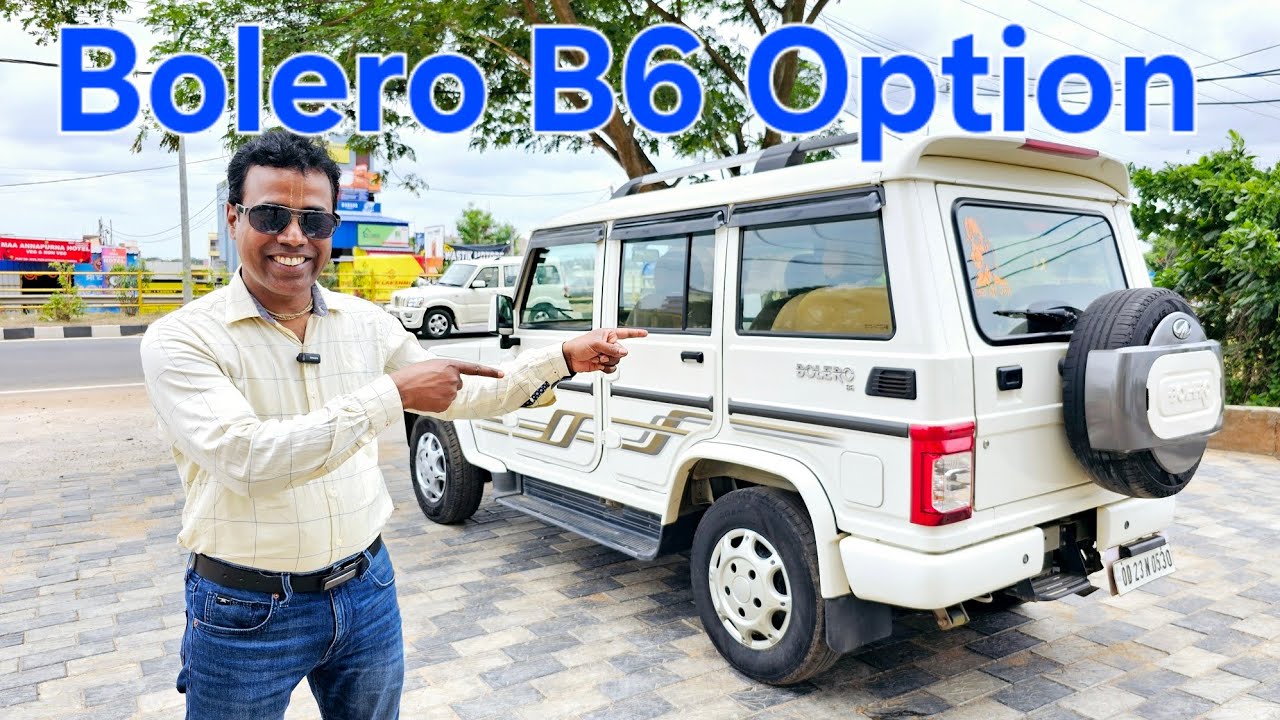 Bolero B6 option,  2022 model, white, 1st Owner,  Bhubaneswar
