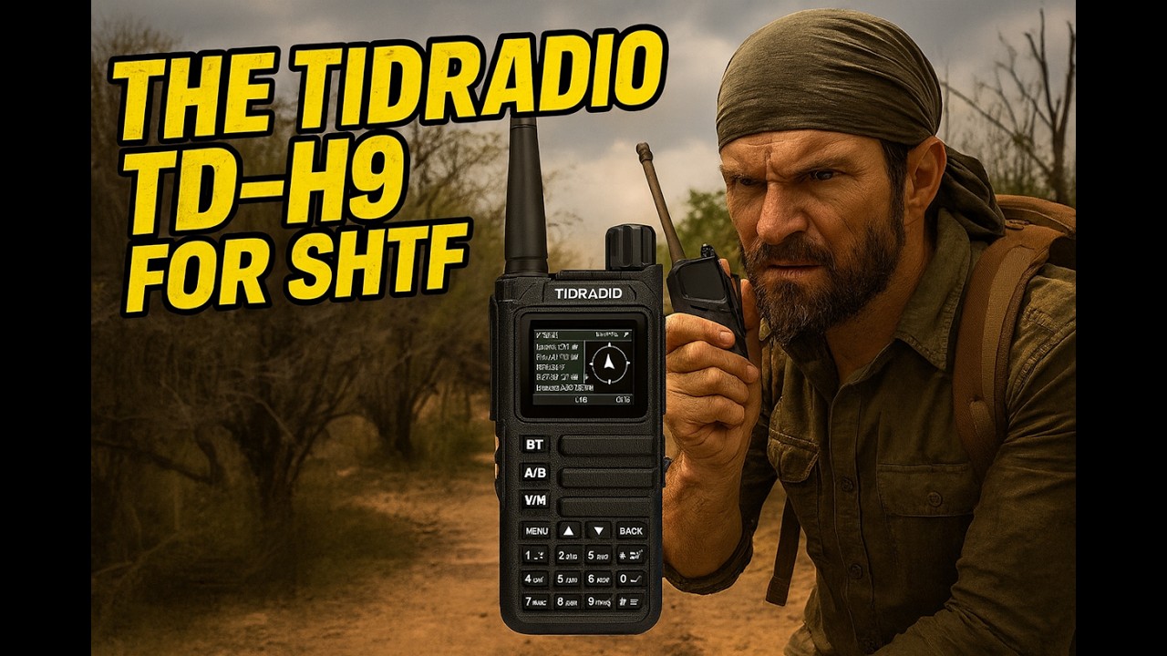 Одобрено специалистами по выживанию: Tidradio TD-H9 для случаев отключения электроэнергии.