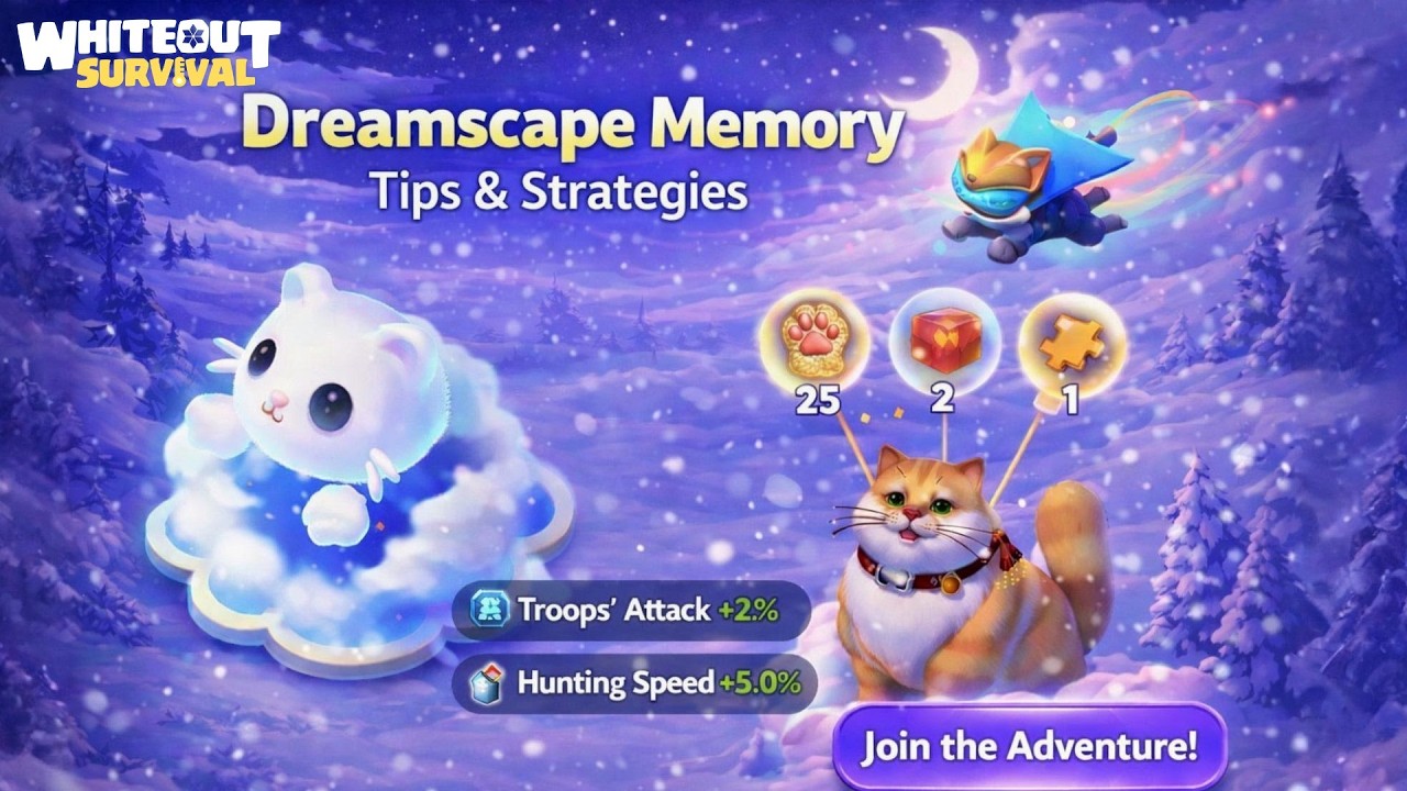 Dreamscape Memory &ndash; NEW Permanent Event! | Whiteout Survival