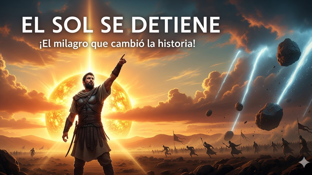 &ldquo;El Sol se Detiene en Gaba&oacute;n ✨ | Milagro de Josu&eacute; explicado | Historia B&iacute;blica completa y poderosa&rdquo;