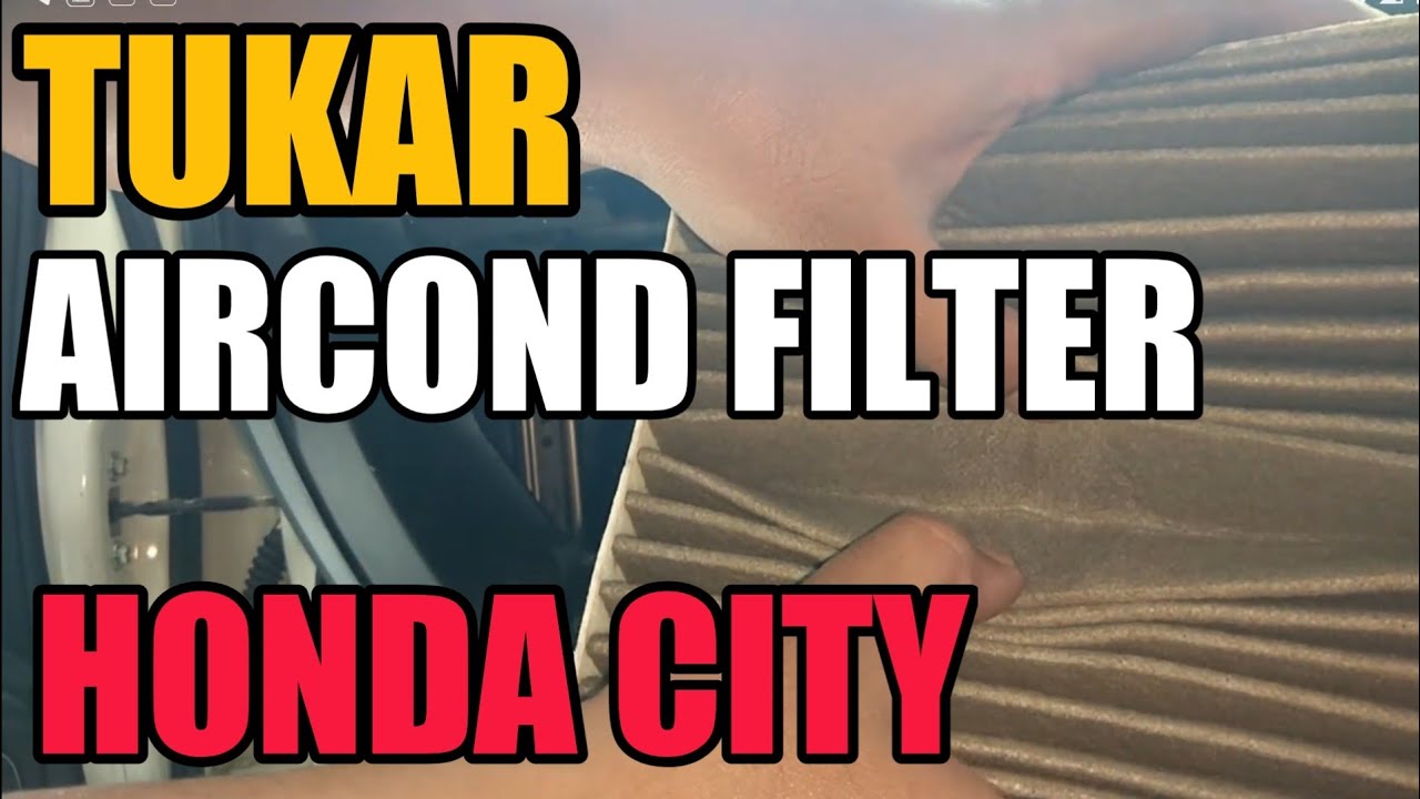 #36~ Honda City Aircond Filter Replacement. (Tukar penapis udara kabin).