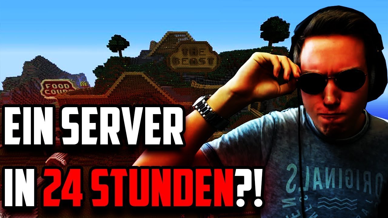 Minecraft Server Vorstellung | Dieser Server hat nur 24H gebraucht! [1.8-1.12]