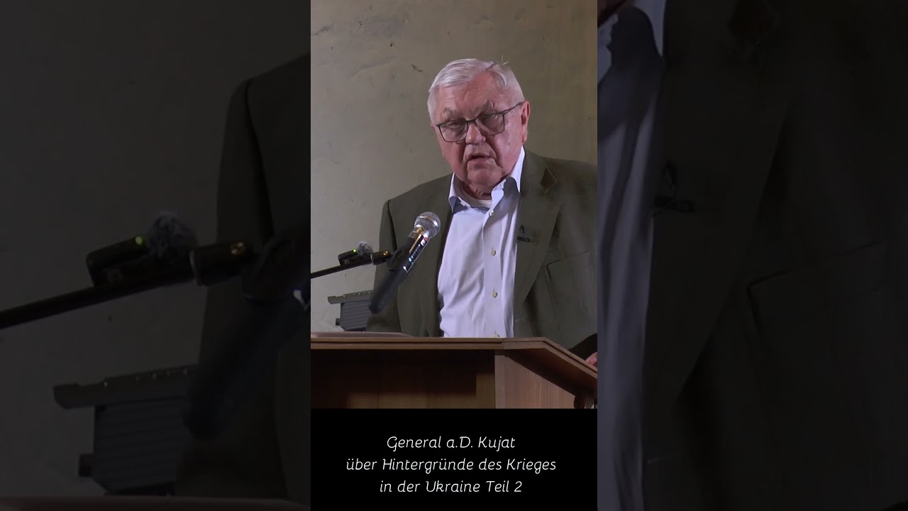 General Kujat - Frieden in der Ukraine war immer m&ouml;glich! Part2