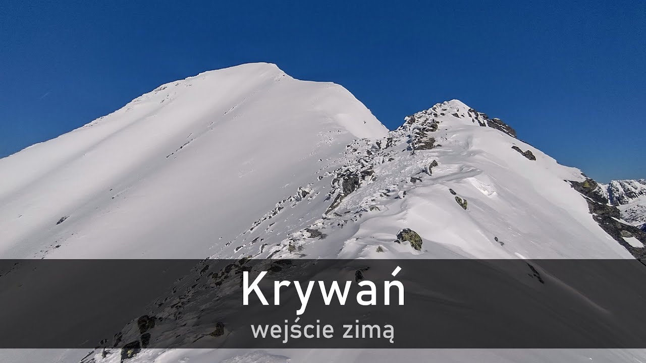 Krywań - wejście zimą