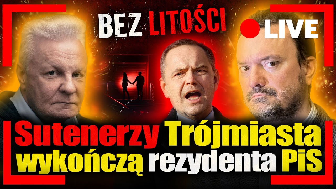 [LIVE] Bez litości. Sutenerzy Trójmiasta wykończą rezydenta PiS. Piński i Tomasz Szwejgiert