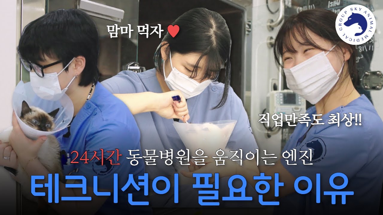 동물병원을 움직이는 엔진, 테크니션(동물보건사)의 존재 이유