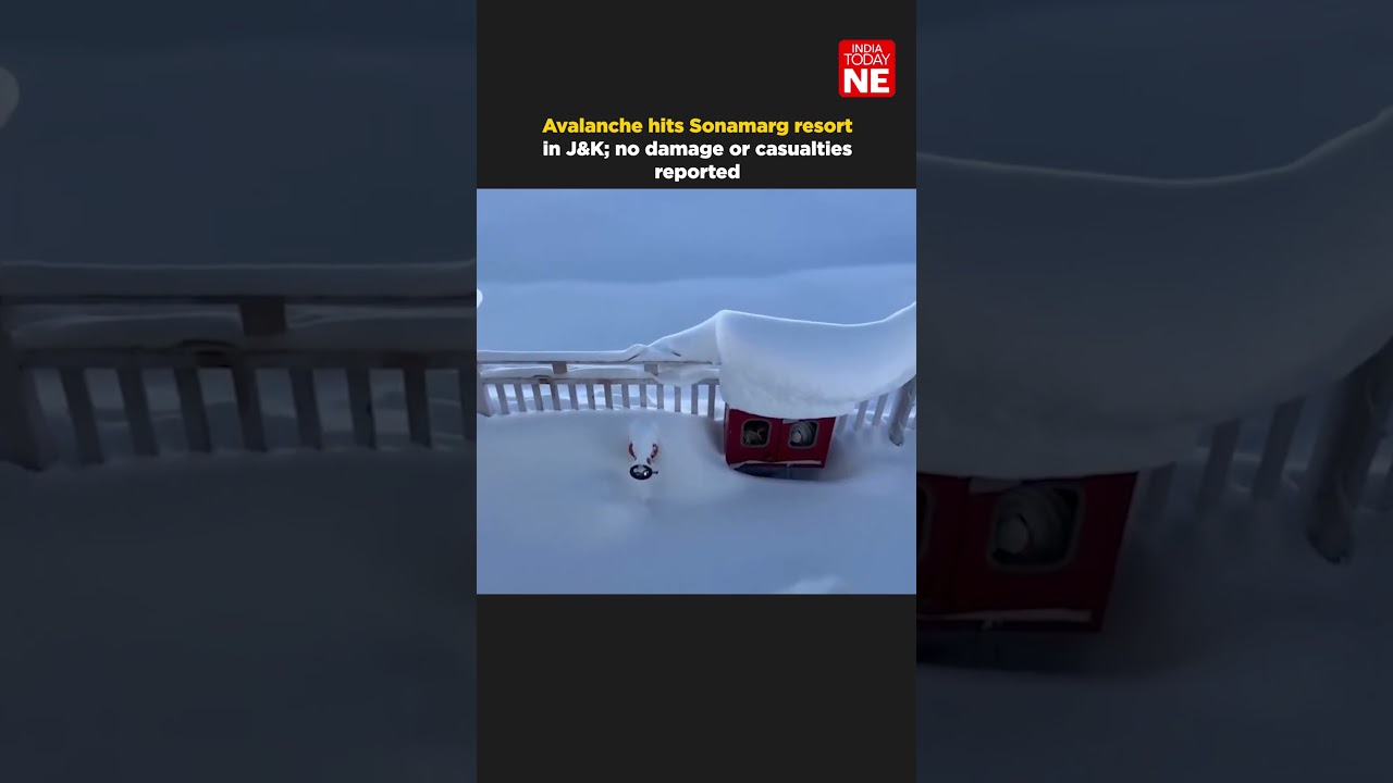 Avalanche hits Sonamarg resort in J&K; no damage or casualties reported
