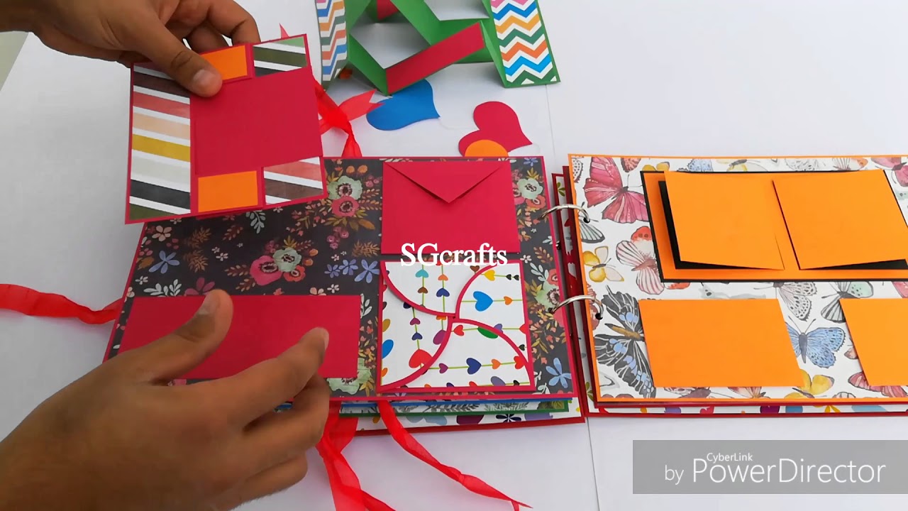 SCRAPBOOK ideas || SCRAPBOOK for boyfriend || birthday || friend