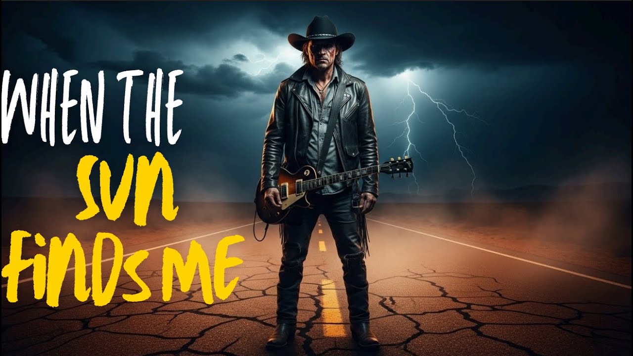 When the Sun Finds Me -Country Music | Dark Outlaw Country Songs (LYRIC VIDEO)