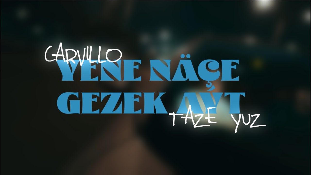 Carvillo & Taze Yuz - Ýene Näçe Gezek Aýt (Mood Video)