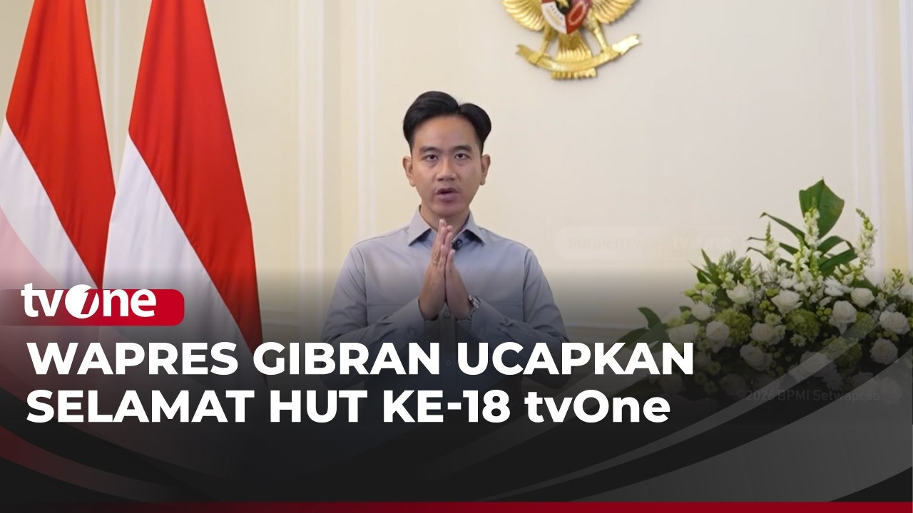 Greeting HUT tvOne Ke-18 Wakil Presiden Gibran | AKIP tvOne