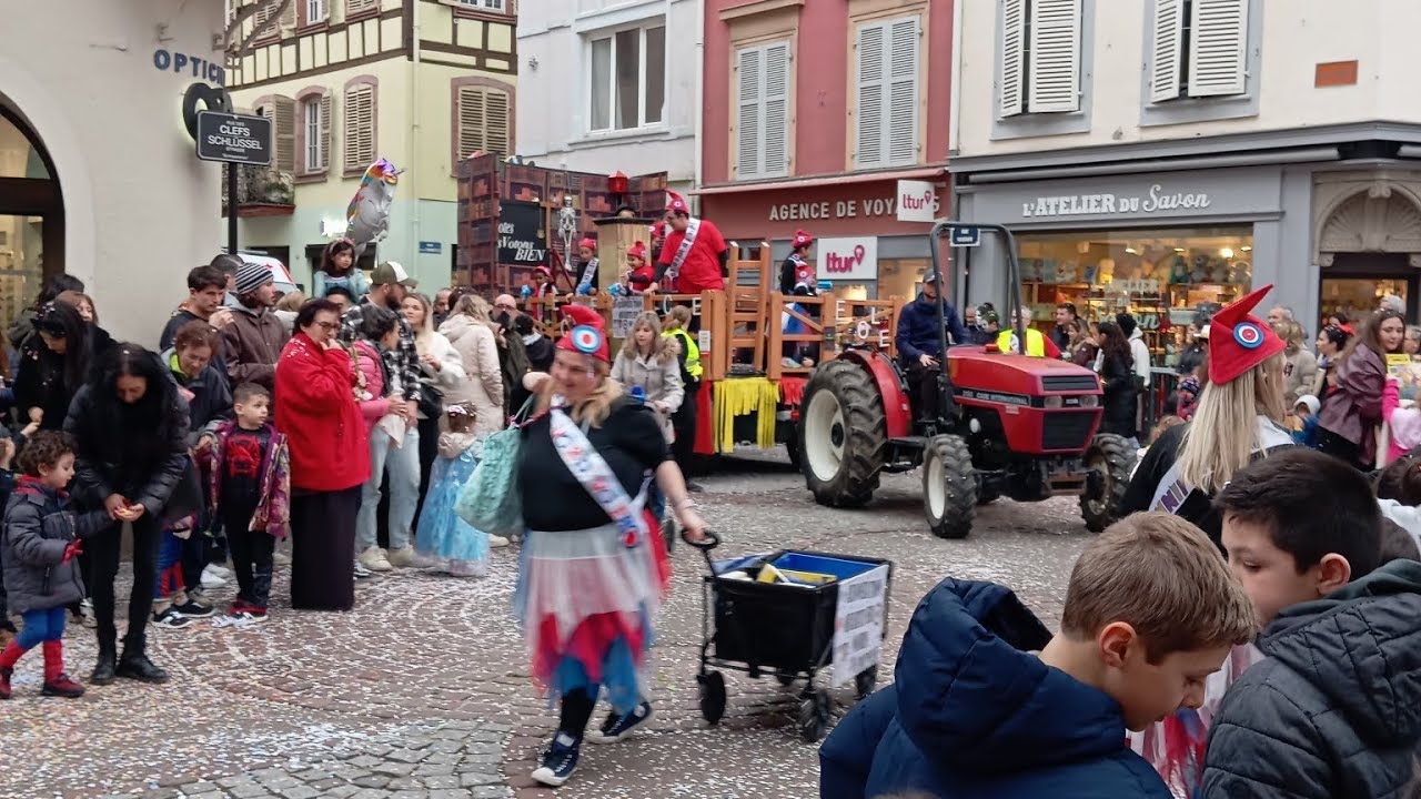 Carnaval Fête en Colmar très beau 