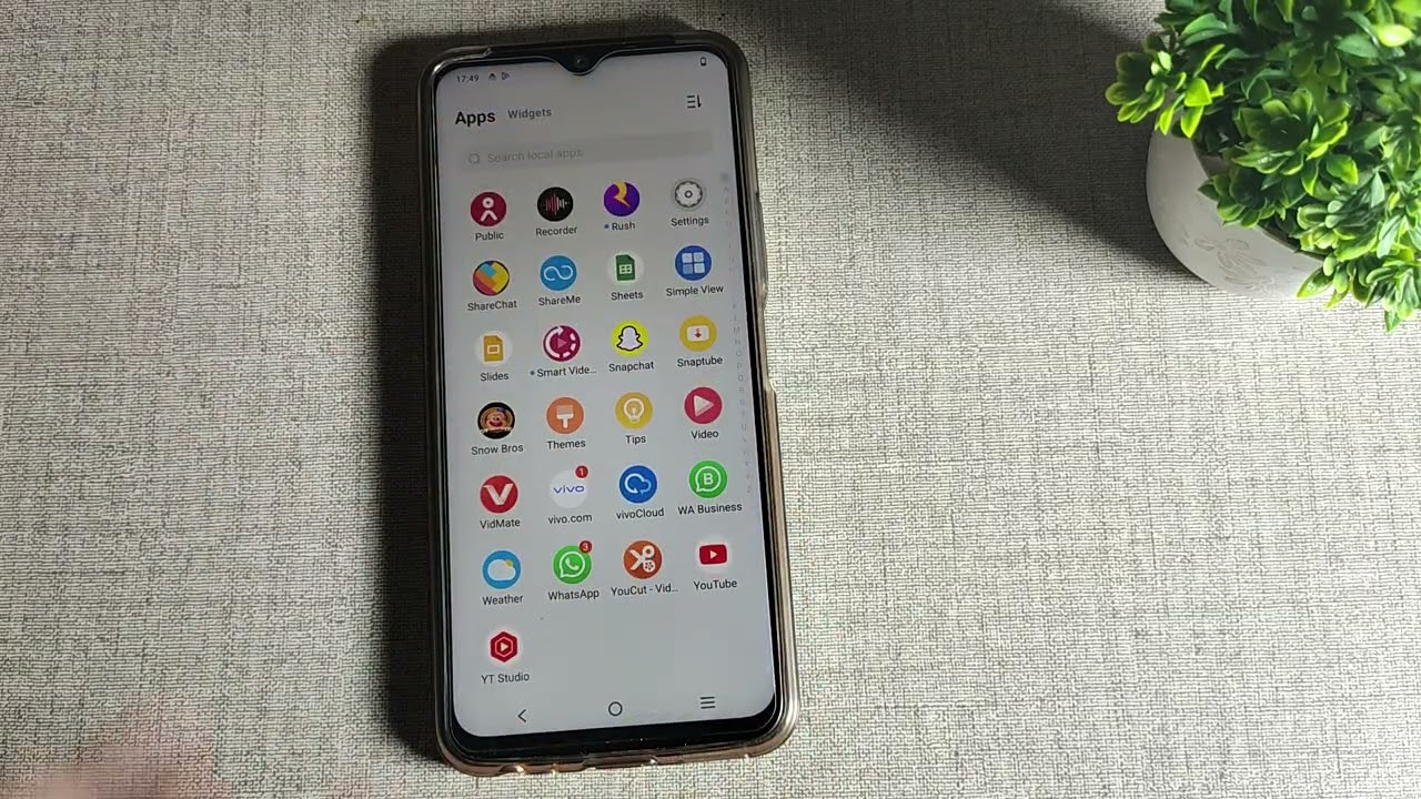 Vivo Y22 , How to disable adaptive brightness, adaptive brightness setting
