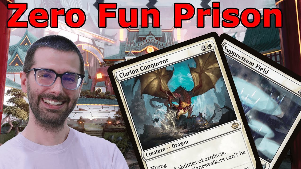 NO FUN ALLOWED!  Legacy Clarion Conqueror Prison MTG