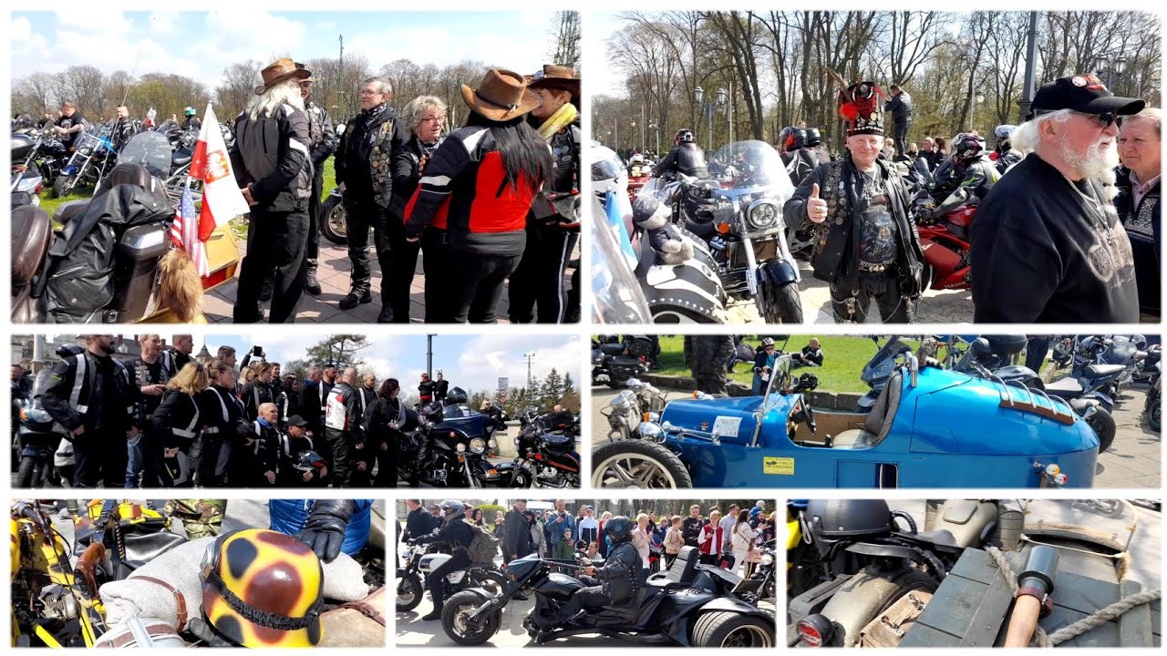 Motocyklowy zjazd Gwiaźdisty do Częstochowa  2023 Jasna Góra