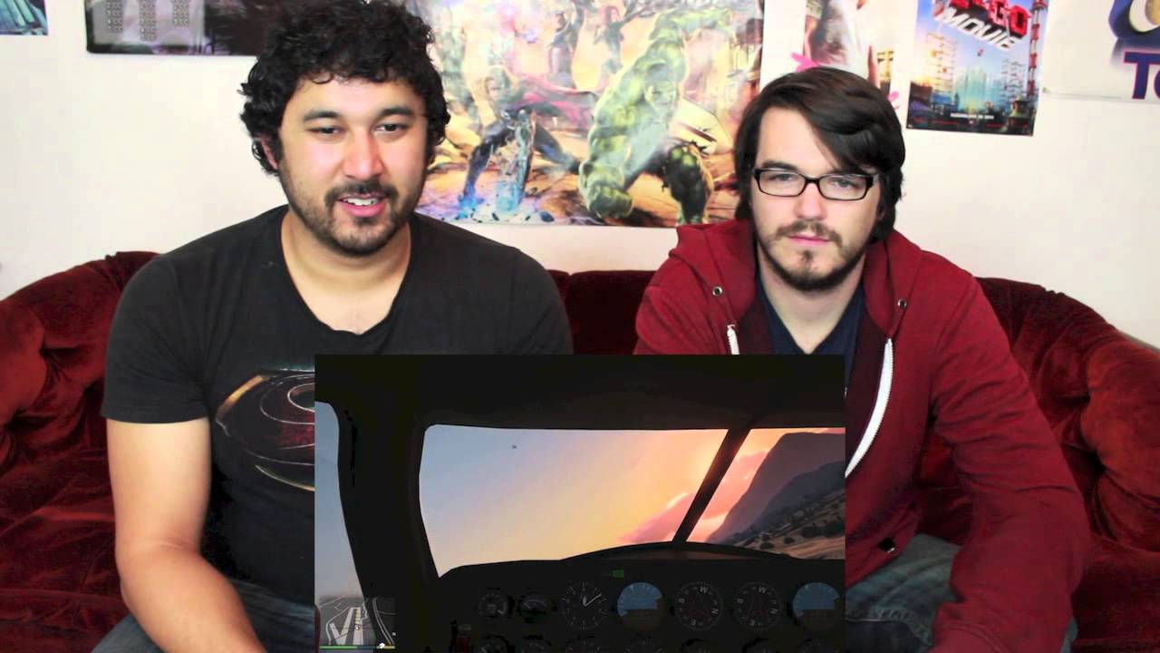 GRAND THEFT AUTO V FIRST PERSON GAMEPLAY TRAILER!!!