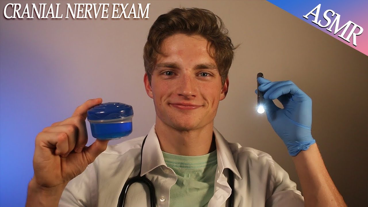 Подробный осмотр черепных нервов ASMR