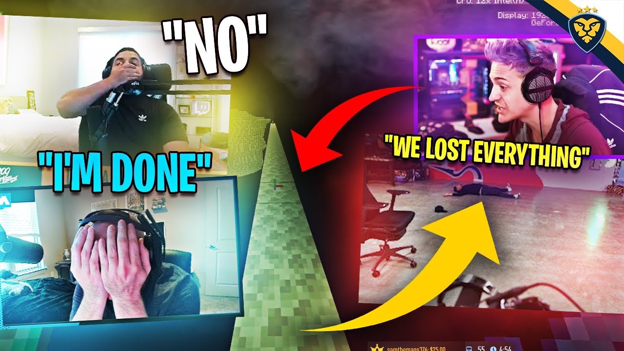 WE LOST EVERYTHING IN THE HUNTING! THE WORST DEATHS EVER! THE HUNTING (Minecraft)