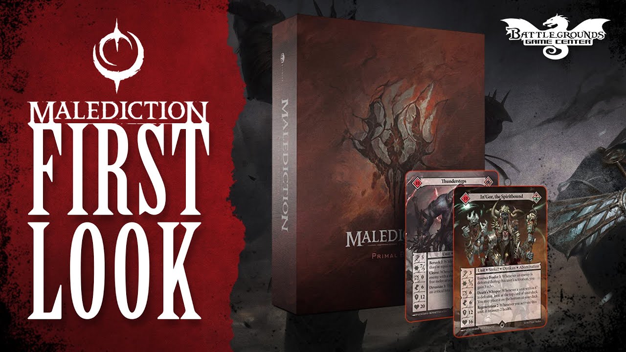 Malediction: First Look - Magic the Gathering Meets Skirmish Combat?