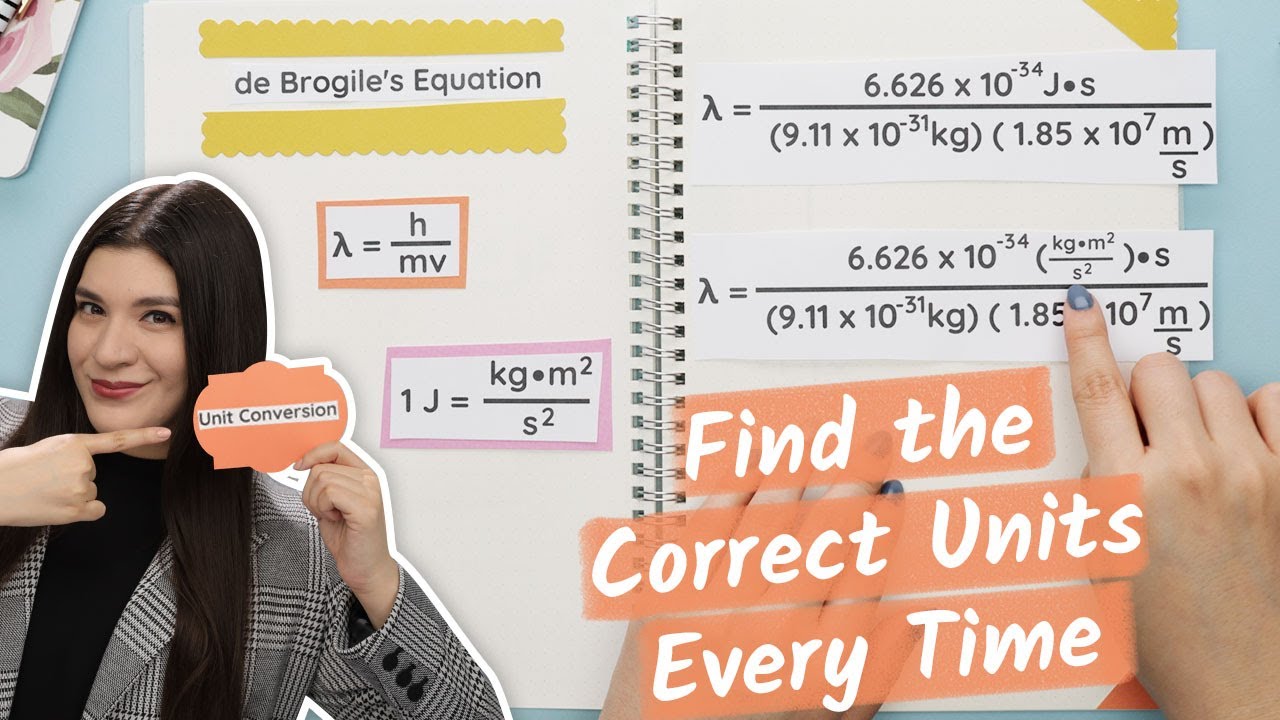 How to Determine Your Units in Chemistry