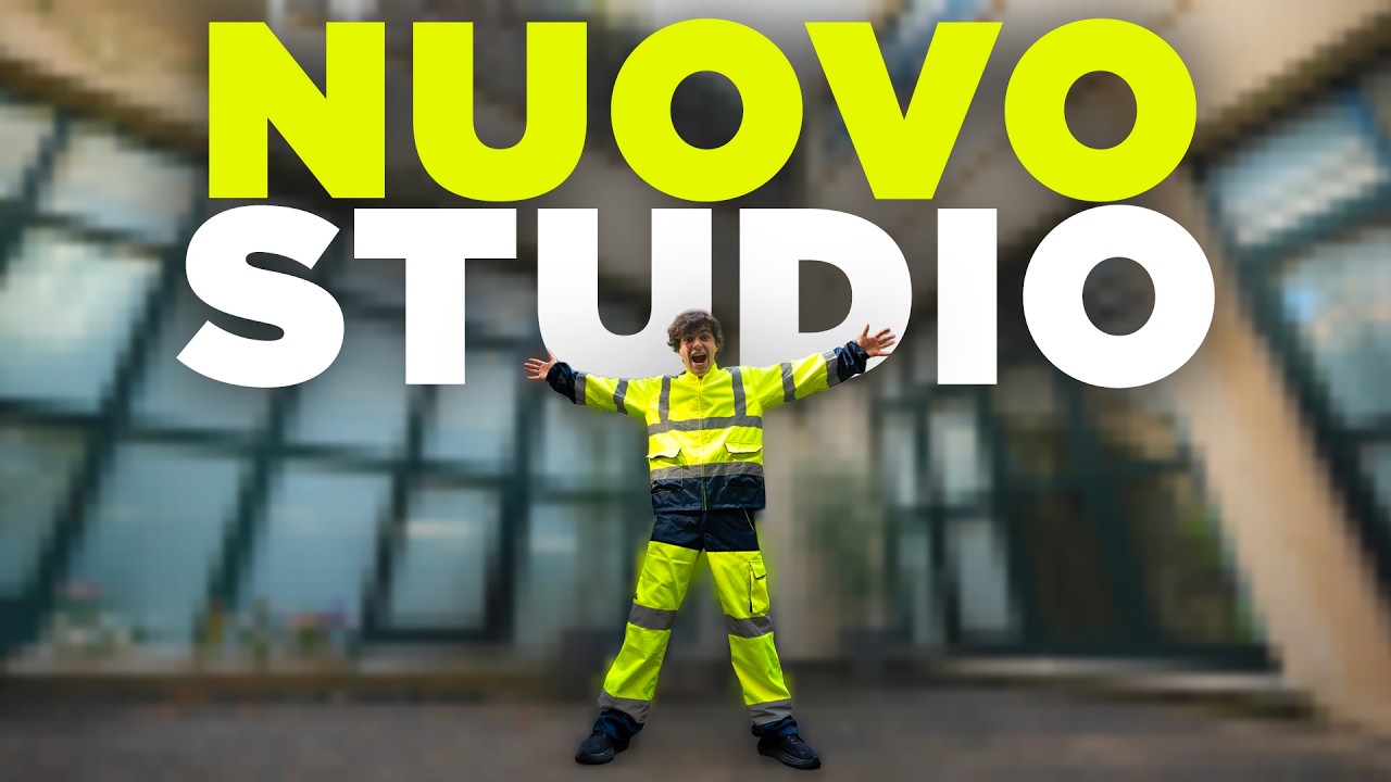 BENVENUTI NEL MIO NUOVO MEGA STUDIO