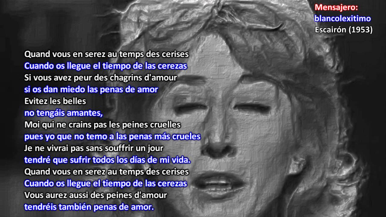 35 ► Le temps des cerises ► Cora Vaucaire